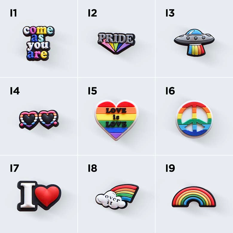 Charms #I1-I16 LOVE IS LOVE