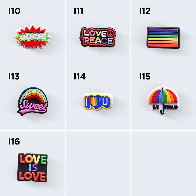 Charms #I1-I16 LOVE IS LOVE