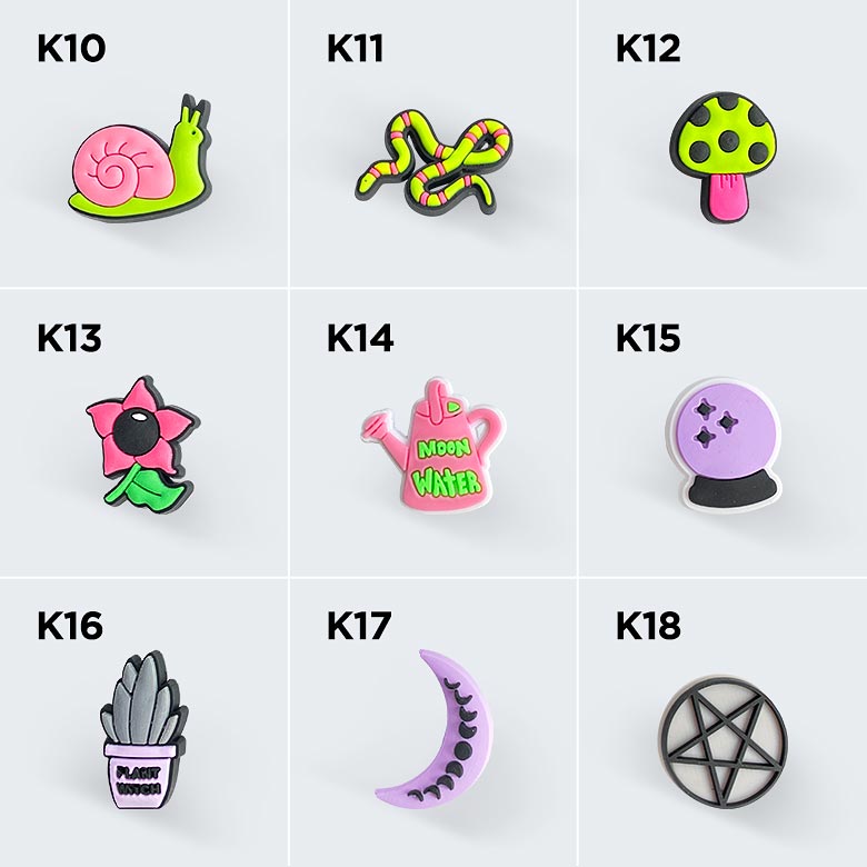 Croc Charms #K1-K43