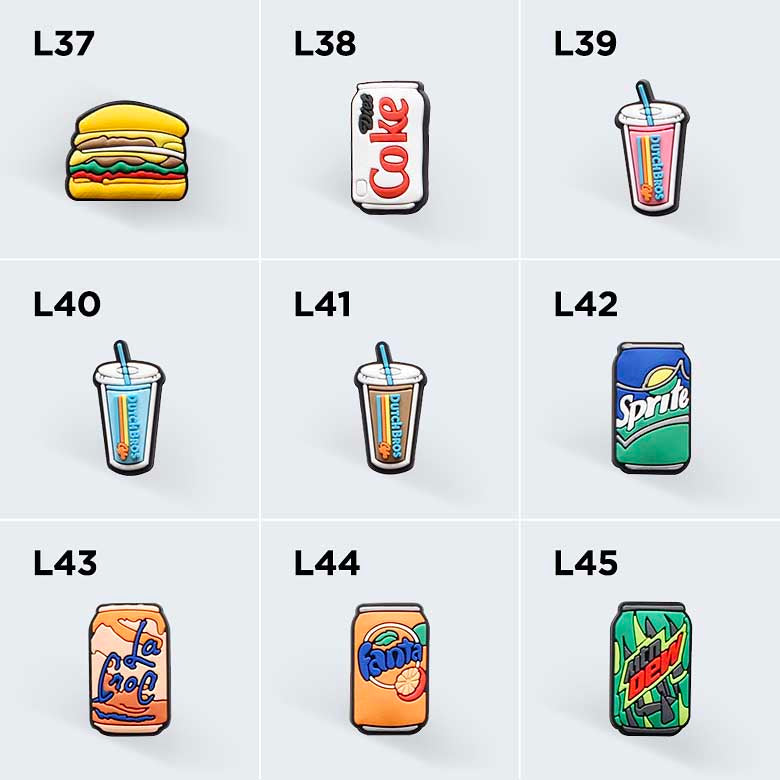 Charms #L1-L51 Foodie